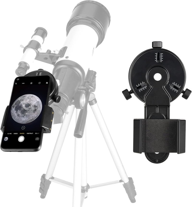 Celticbird Upgrade Smartphone Scope Adapter Spotting Scope Phone Adapter - Precision Metal Telescope Phone Mount for Spotting Scopes, Binoculars, Monocular, Telescope, Microscope - Image 5